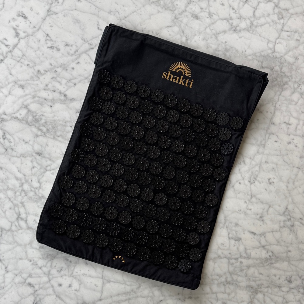 Shakti Black Acupressure Mat - Travel